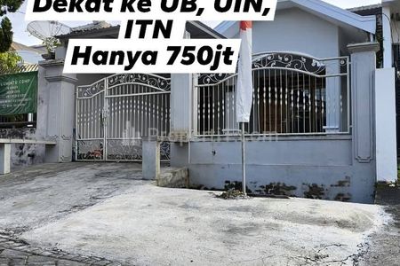 Dijual Rumah Bukit Cemara Tidar Malang, Luas Tanah 130 m2, Baru Direnovasi