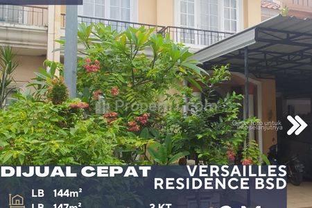 Dijual Rumah Bagus Dalam Komplek Perumahan Versailles Residence BSD