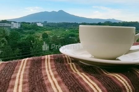 Rumah Dijual di Kota Bogor View Gunung Salak Dekat Transmart Yasmin, Lotte Grosir Bogor, RS Hermina Bogor, Gerbang Toll BORR, Universitas Ibnu Khaldun