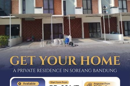 Dijual Artha Soreang Living Bandung Perumahan Dekat Toll Seroja Tanpa DP Cukup 5 Juta
