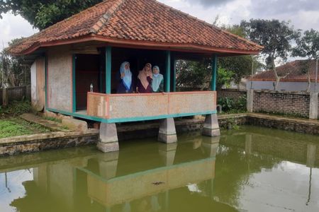 Dijual Cepat Tanah dengan Kolam Ikan dan Gazebo Murah di Kawasan Wisata Ciwidey Bandung