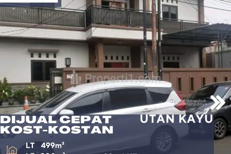 Dijual Rumah Kost Exclusive 23 Kamar Full Isi di Utan Kayu Jakarta Timur