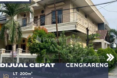 Dijual Rumah Bagus Lingkungan Nyaman Asri Tenang Posisi Hoek di Cengkareng Jakarta Barat