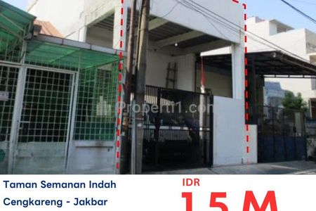 Dijual Lelang AYDA Rumah Taman Semanan Indah MURAH di Jakarta Barat