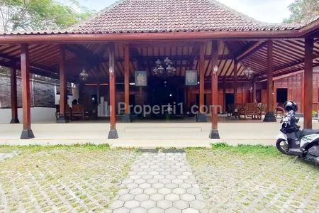 Jual Rumah Joglo, Full Kayu Jati Kuno, Bebas Rayap, Lokasi di Jalan Kaliurang Km 12,5 Yogyakarta