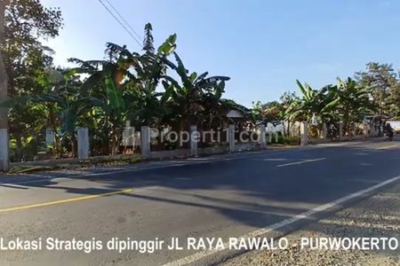 Dijual Tanah / Rumah di Rawalo (Kabupaten Banyumas) Seberang Puskesmas | Pinggir Jalan Raya