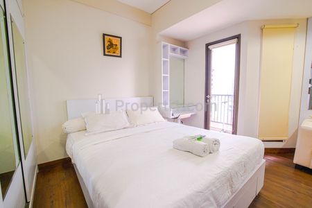 Sewa Apartemen Tipe Studio Jakarta Selatan Dekat Sudirman, Istora Senayan, SCBD, WTC, Karet - Apartemen Tamansari Sudirman Full Furnished