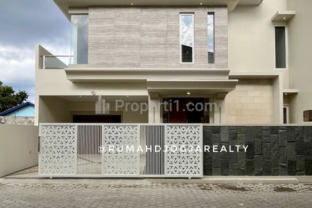 Dijual Rumah Baru Modern 2 Lantai Dalam Cluster Perumahan Jambon Trihanggo Yogyakarta Dekat JCM, UGM, Al Azhar