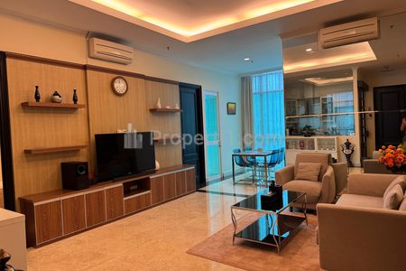 Disewakan Apartemen Bellagio Mansion Tipe 3 Kamar Tidur Fully Furnished