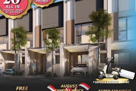 Dijual Rumah Inden 2 Lantai Desain Modern di Cipinang, Jakarta Timur