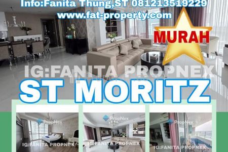 Dijual MURAH! Apartemen ST. MORITZ JUNIOR PENTHOUSE! Tower New Presidential Terbaru & Terbaik - 3BR Full Furnished