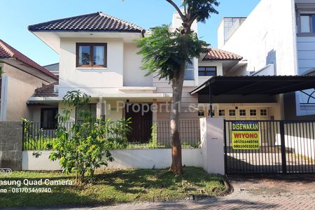 Disewakan Rumah Graha Family Blok B Tanpa Perabotan Surabaya Barat