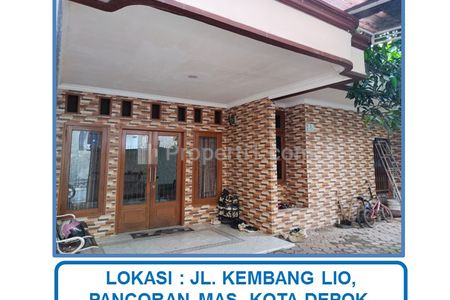 Jual Cepat Rumah Harga Spesial di Jl. Kembang Lio, Pancoran Mas, Depok