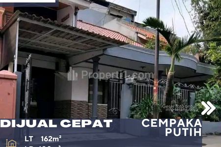 Dijual Rumah Dalam Komplek Nyaman Aman Asri di Cempaka Putih Jakarta Pusat