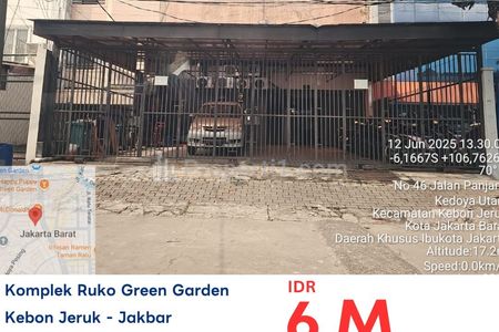 Dijual Lelang Ruko Green Garden MURAH Jakarta Barat