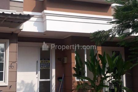 Disewakan Rumah Mimimalis Semi Furnish di Gading Serpong Cluster Amarillo