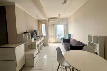 Disewakan Apartemen Sudirman Park Strategic Location - 1BR Fully Furnished