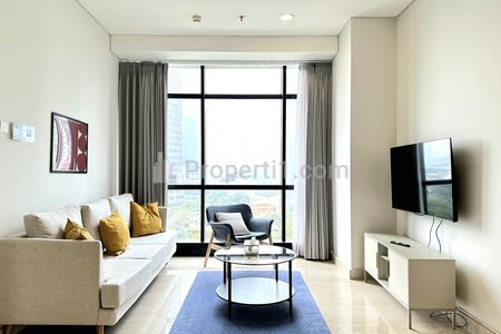 Disewakan Apartment at Sudirman Suites – Tipe 3+1 BR Modern Full Furnished – Strategic Location in Central Jakarta
