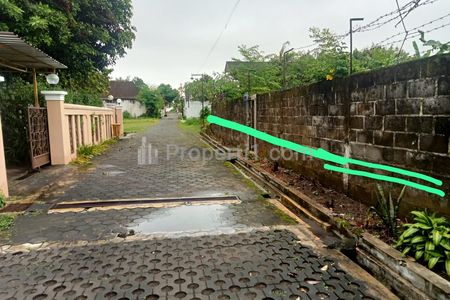 Dijual Tanah Strategis Seputar Banteng Jl. Kaliurang Km 7 Yogyakarta Dekat UGM, UNY, Pakuwon Mall