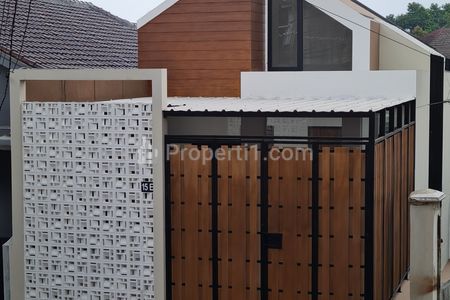 Jual Rumah Pintar, Modern dan Sangat Siap Huni dengan Surat Lengkap di Benda, Kemang, Jakarta Selatan