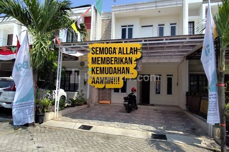 Jual Rumah 2 Lantai Ready Stock Dalam Cluster Dekat Stasiun Tambun, Bekasi
