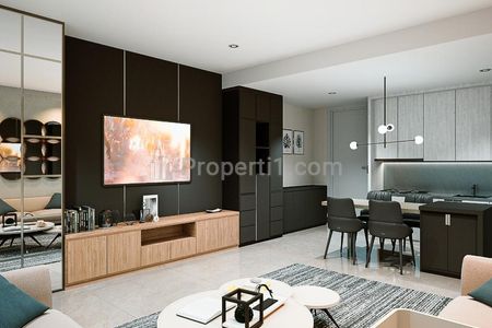 Disewakan Modern Luxury Apartment at Izzara Great Location In South Jakarta – 3+1BR Fully Furnished and Good Condition