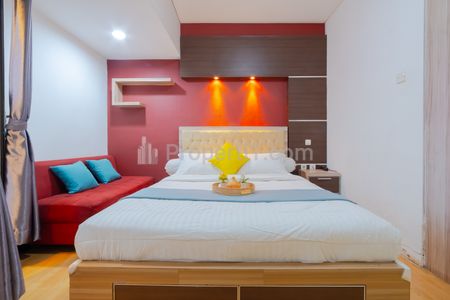 Sewa Murah Apartemen Tamansari Sudirman Jakarta Selatan – Studio, High Floor – Dekat MRCCC Siloam, Ciputra World, Plaza Sentral