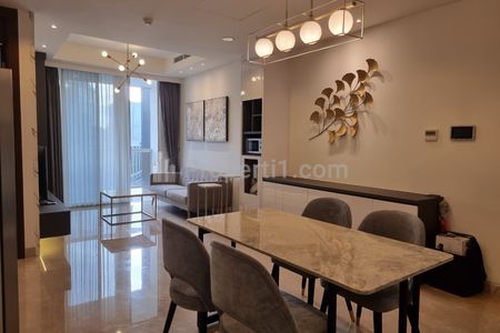 For Lease Apartment The Elements Jakarta Selatan - Fully Renovated And Fully Furnished 2+1 Bedroom 
