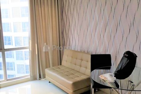 Sewa Apartemen Murah Jakarta Pusat, Kemayoran, Dekat Sunter - The Mansion Bougenville Kemayoran - 2 BR Hook, Full Furnish (2etwameng.tjong5m2)