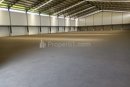 Disewakan Gudang di Tambak Sawah, Sidoarjo