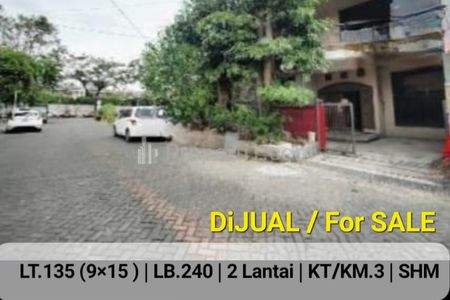 Dijual Rumah Griya Babatan Mukti, Samping Royal Residence Wiyung Surabaya - Spesial Row Jalan Lebar 3 Mobil - SHM - Dekat Pakuwon Mall