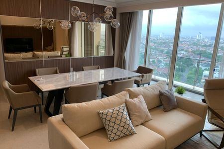 Disewakan Apartemen 3+1 BR di Pondok Indah Residences - Full Furnished
