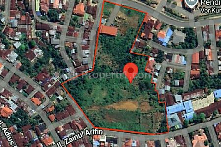Jual Cepat Tanah Strategis di Jalan Zainul Arifin Kota Bengkulu