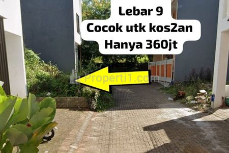 Dijual Murah Tanah Merjosari Sigura-gura Malang Dekat Kampus UB
