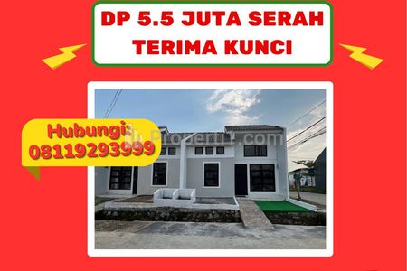 Dijual Rumah Subsidi 1.2 Jutaan KPR Syariah Flat Sampai Lunas di Cisoka Tangerang
