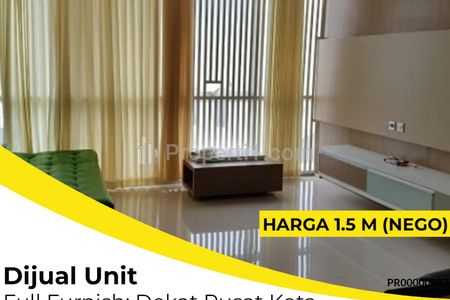 Dijual Apartemen The Linden Marvel City Surabaya Strategis di Pusat Kota Surabaya - 3 BR Full Furnish & Siap Huni