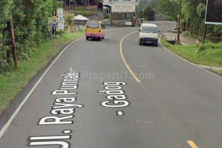 Dijual Villa di Jalan Raya Puncak - Gadog, Ciloto, Cipanas, Cianjur, Bogor, Jawa Barat
