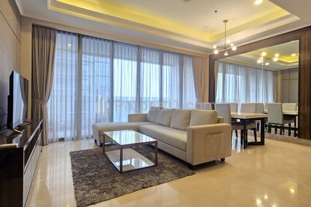 Sewa Apartemen District 8 SCBD - Type 2+1 Bedroom Full Furnished Good Condition Siap Huni