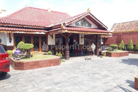 Dijual Rumah Etnik Lingkungan Kraton Yogyakarta