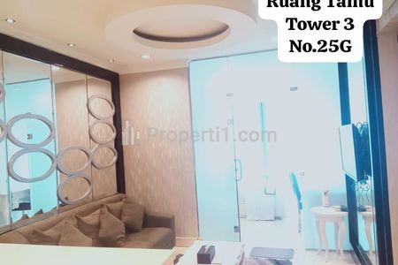 Disewakan Apartemen Residence 8 Senopati Tipe 2BR Siap Huni