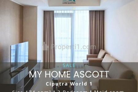 Jual Cepat Termurah Apartemen My Home Ciputra World Jakarta Selatan - 3 BR Furnished