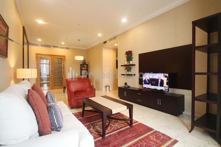 Disewakan Apartemen Senayan Residence Strategic Location in South Jakarta – 3 BR Fully Furnished Ready to Move In