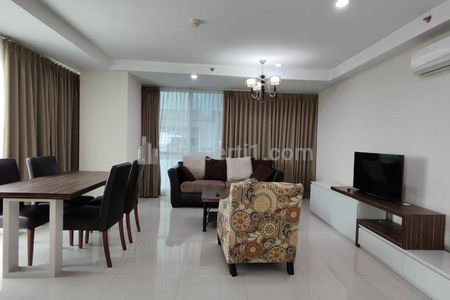 Dijual Apartemen 2+1 BR Furnished dengan Balcony di Kemang Village Residence, Jakarta Selatan