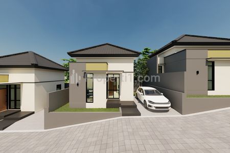 DIPASARKAN RUMAH DALAM CLUSTER DEKAT KOTA YOGYAKARTA HANYA 400 JUTAAN SAJA