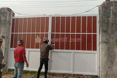 gerbang sudah kokoh dan rapih