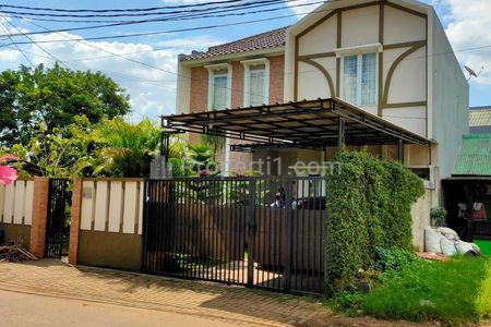 Jual Cepat Rumah Bisa Jadi Hunian atau Kantor Bangunan Mandiri Pinggir Jalan Setu Raya Parigi Pondok Aren Tangsel
