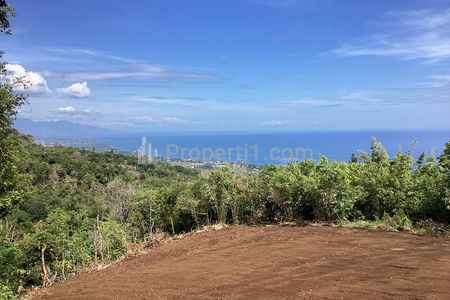 For Sale: Premium Land with Spectacular Ocean, Rice Field, Mountain & Jungle Views, Near Lovina Beach Bali