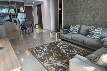 Disewakan Apartemen Residence 8 Senopati, Jakarta Selatan - Tipe 3 Bedroom, Full Furnished 