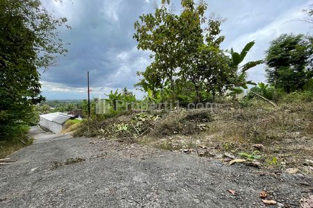 1 Jutaan Tanah Dijual Murah Sleman Dekat Jalan Jogja Wates, View Merapi
