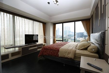 Sewa Apartemen Verde One 3 BR Furnish Luas 198 m2 Dekat Rasuna Said Jakarta Selatan